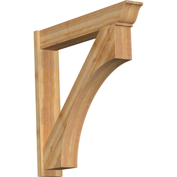 Ekena Millwork Westlake Traditional Rough Sawn Outlooker, Western Red Cedar, 8"W x 46"D x 46"H OUT08X46X46WTL01RWR - main